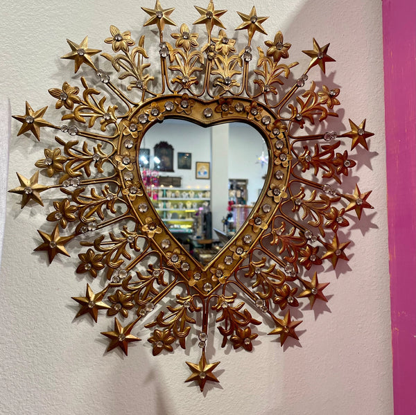 Sacred Heart with Rays Mirror
