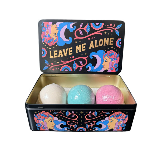 Leave Me Alone Bath Bomb Set