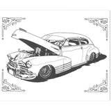 Lowrider Coloring Book at Sew Bonita in Corpus Christi, TX.