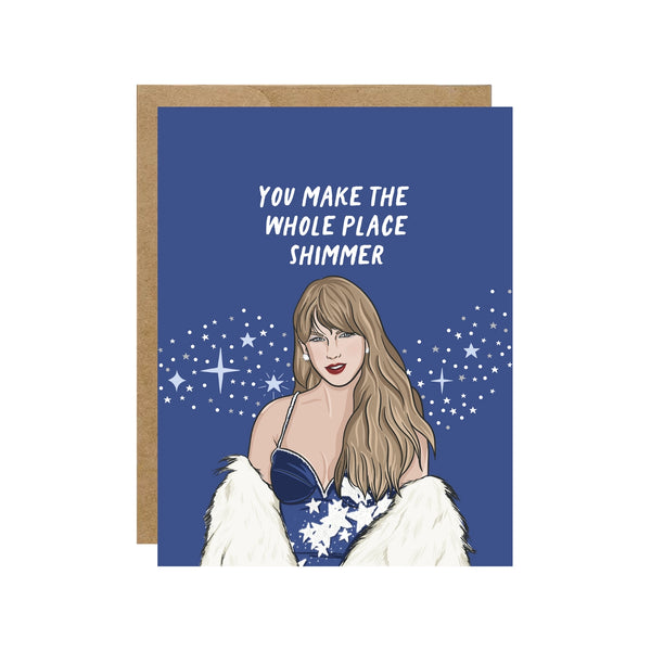 Taylor Whole Place Shimmer Card