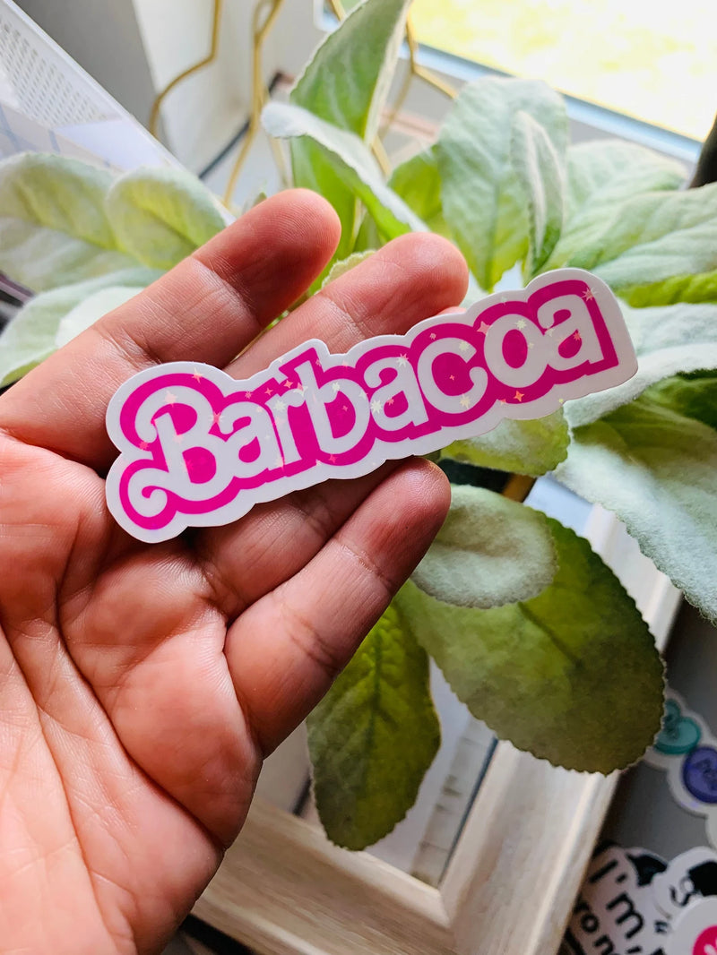 Barbacoa Barbie Sticker