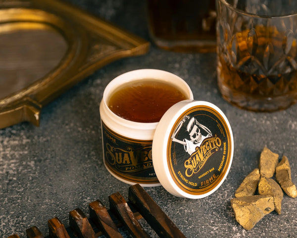 Suavecito FIRME (STRONG) HOLD POMADE Whiskey Bar