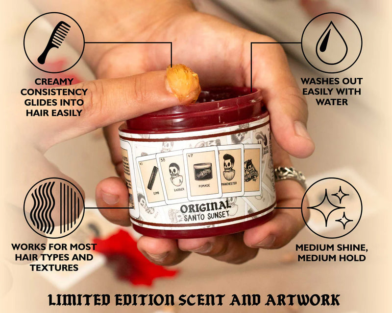 Suavecito Original Hold Pomade- Santo Sunset