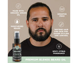 Premium Beard Oil - Ivory Bergamot
