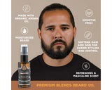 Premium Beard Oil - Whiskey Bar
