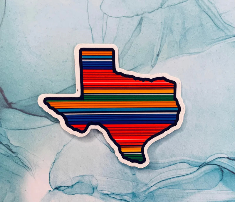 Serape Texas Sticker