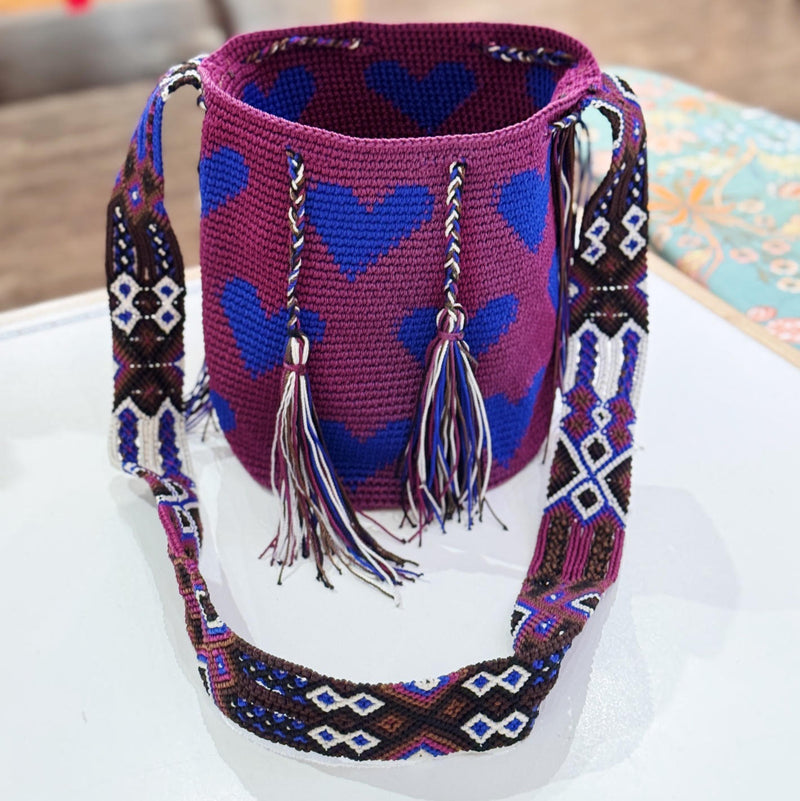 Corazon Wayuu Bucket Bag