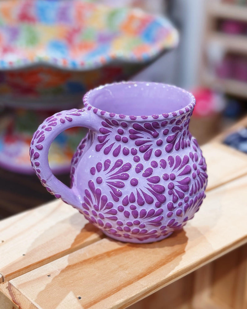 Lilac Talavera Mug