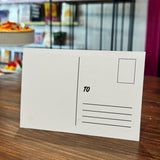 Sending a Sweet Note Postcard