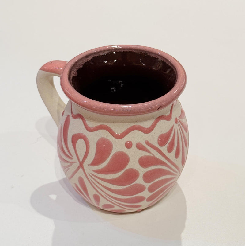 Pink w/ Trim Engobe Mug
