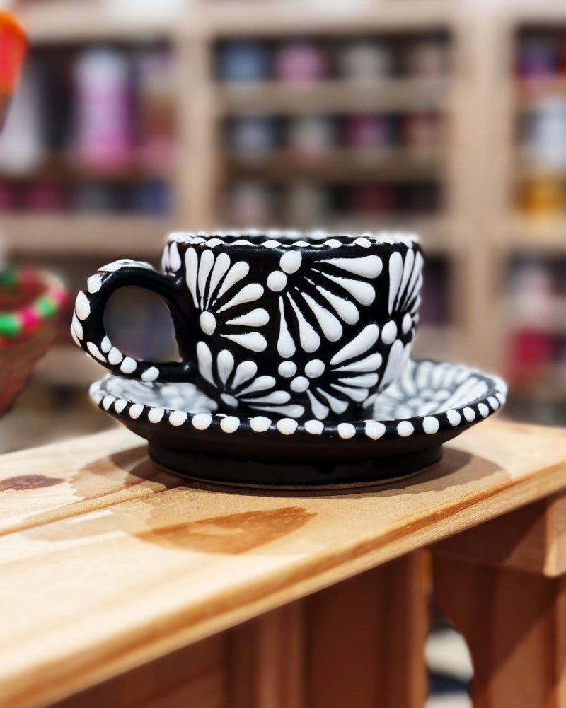 Talavera Espresso Set