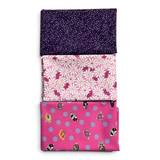 "Ocean Pink Waves"- 3 Piece Fabric Bundles