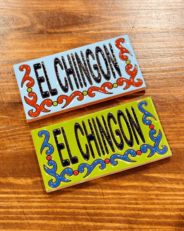 El Chingon Coaster Tile