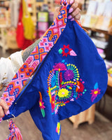 Embroidered Blusa Crossbody