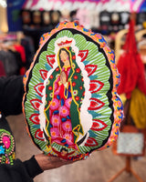 Virgen de Guadalupe Cushion Pillow