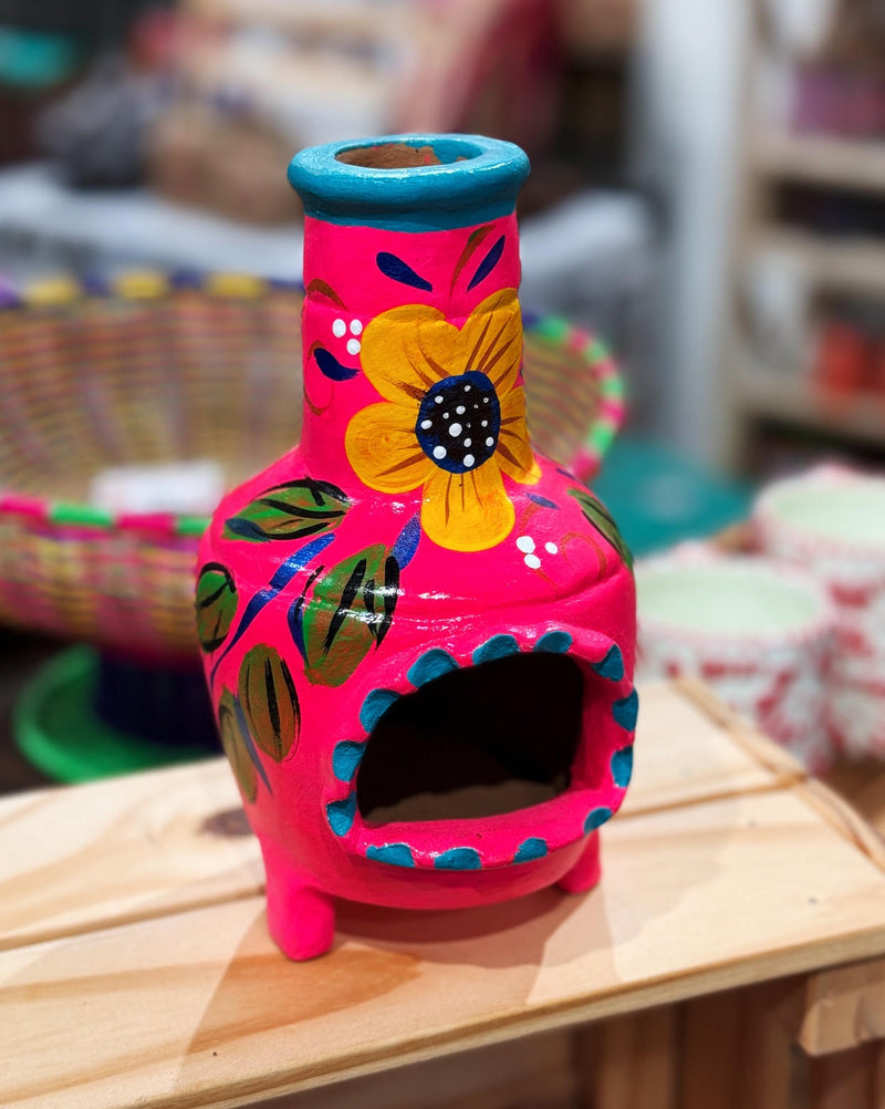 Painted Chimenea