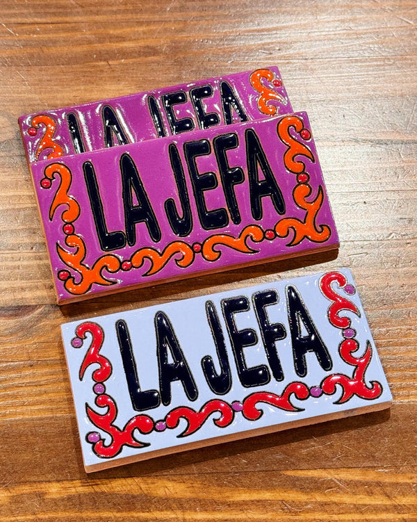 La Jefa Coaster Tile