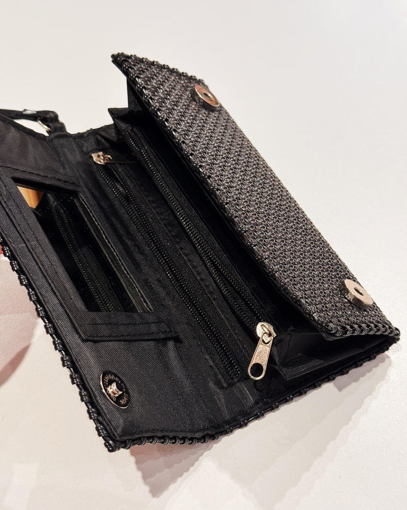 Oaxacan Plastic Woven Wallet