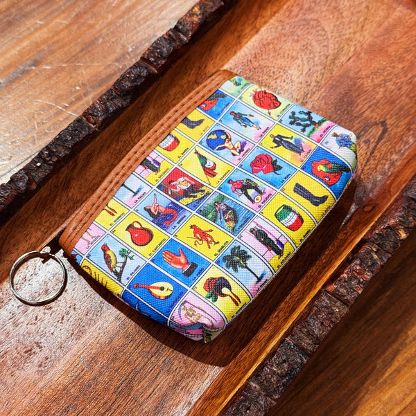 Loteria Pattern Coin Purse