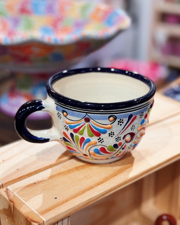 Wide Fiesta Talavera Mug