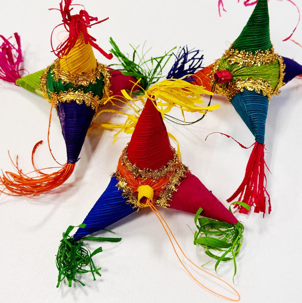 Corn Husk Piñata Ornament