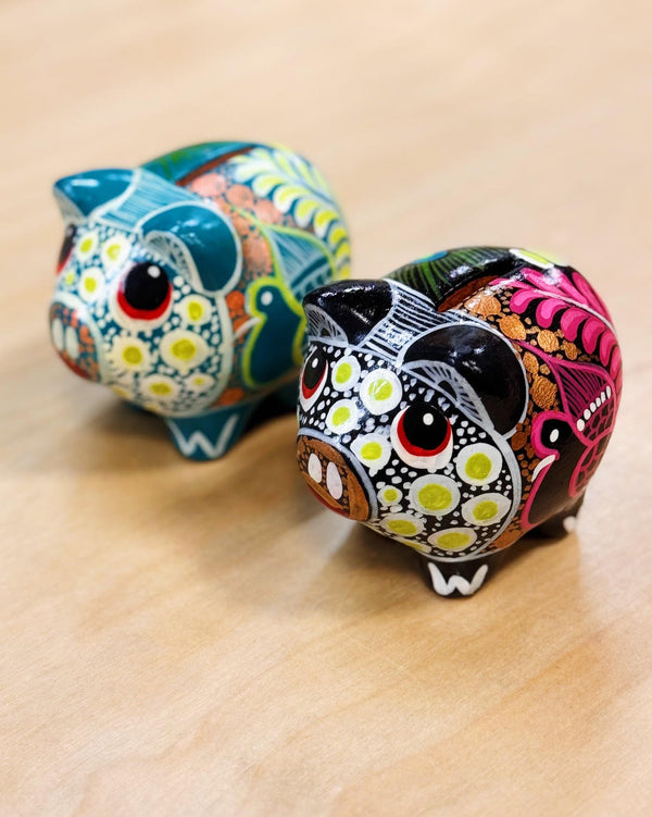 Painted Mexican Piggy Bank