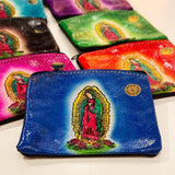 Virgin Mary Leather Coin Purse