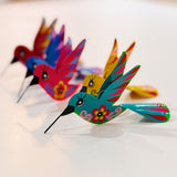 Colorful Tin Hummingbirds