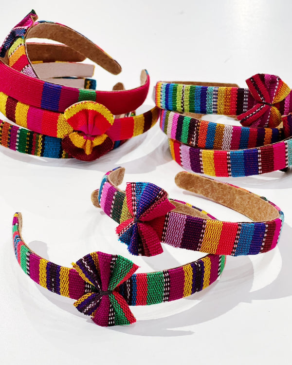 sew bonita colorful headbands with bow
