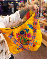 Embroidered Blusa Crossbody