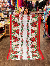 christmas rectangle oilcloth table cloth from sew bonita in corpus christi