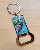 loteria keychain bottle opener from sew bonita in corpus christi, texas