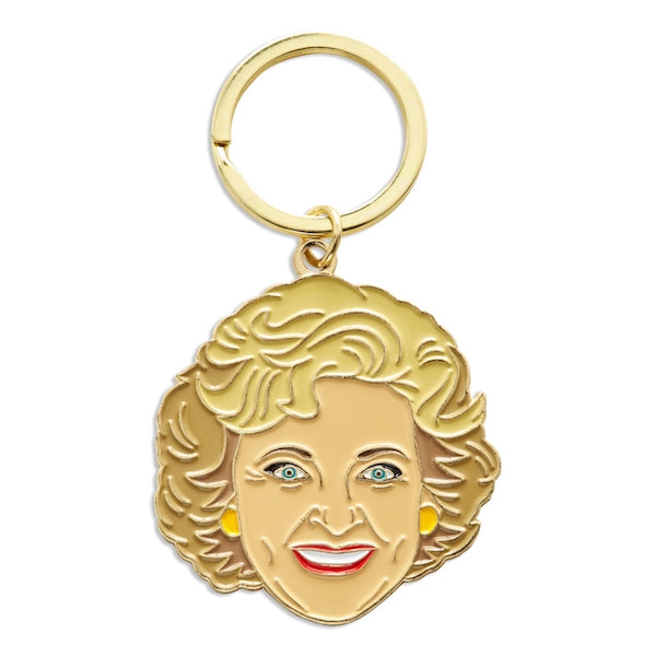 Betty White Key Chain