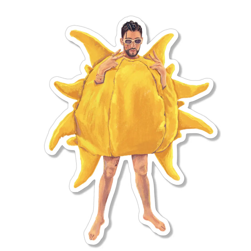 Sunny Bad Bunny Sticker