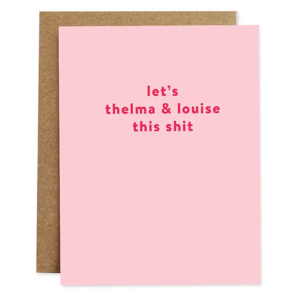 Thelma & Louise Card