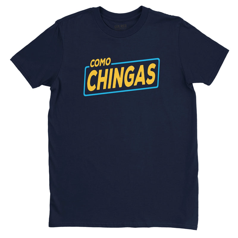 Como Chingas - Blue Shirt