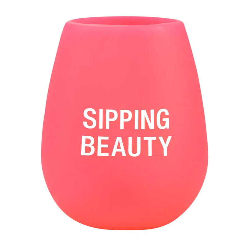 Sipping Beauty Silicone Wine Cup