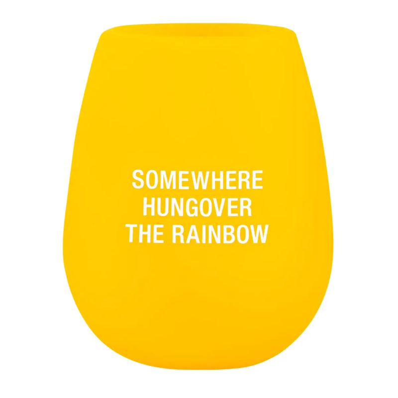 Rainbow Silicone Wine Cup