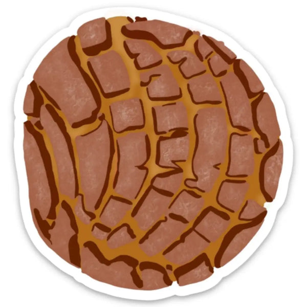 Chocolate Concha Sticker