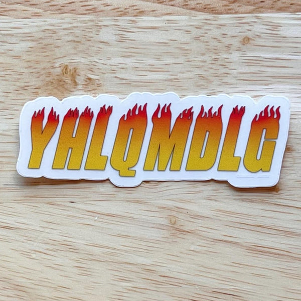 Bad Bunny YHLQMDLG Clear Cut Sticker