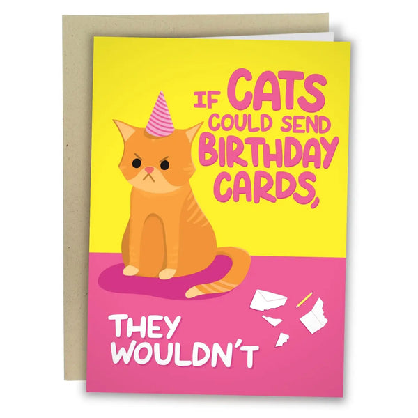 If Cats Could Birthday Card