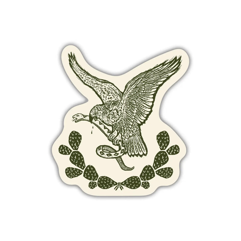 Mexican Eagle Sticker