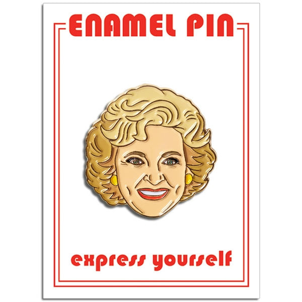 Betty White Pin