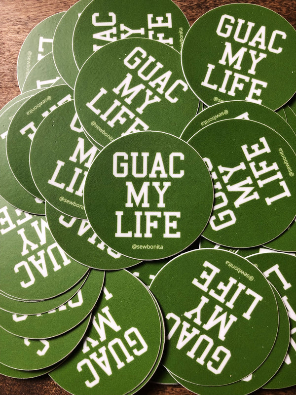Guac My Life Sticker
