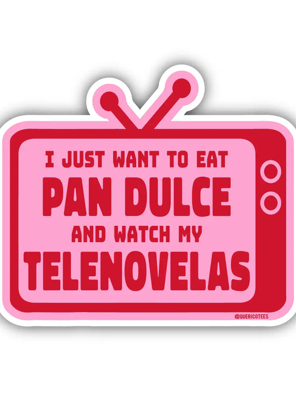Pan Dulce y Telenovelas Sticker