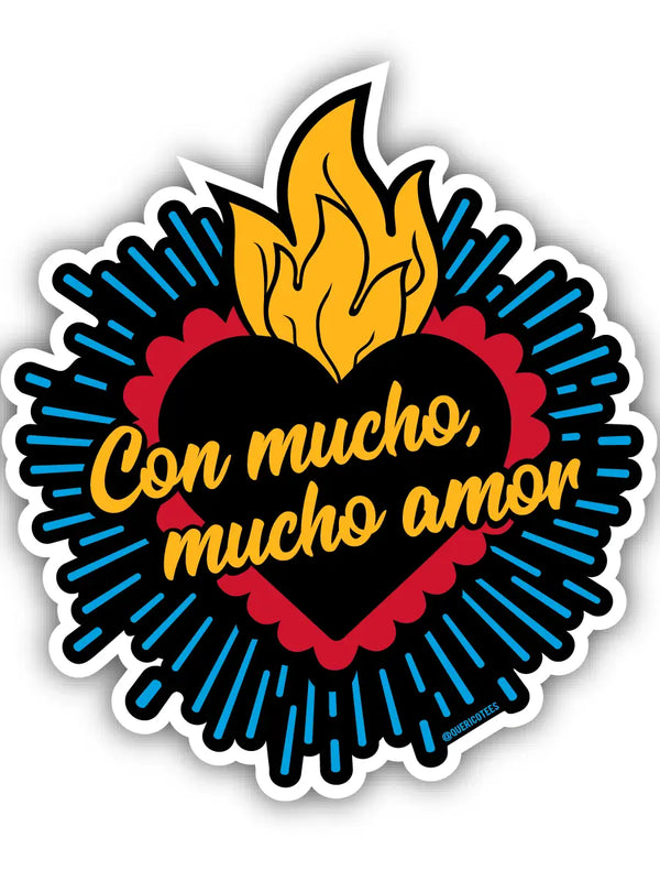 Con Mucho Amor Sticker