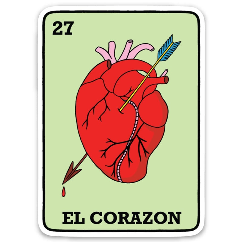 El Corazon Sticker