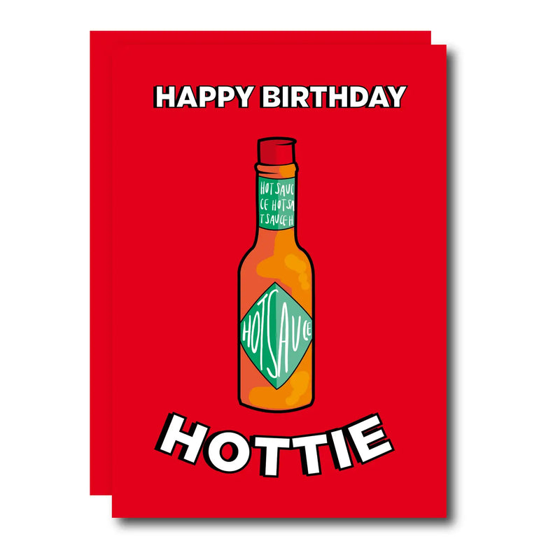 Hottie Birthday Card