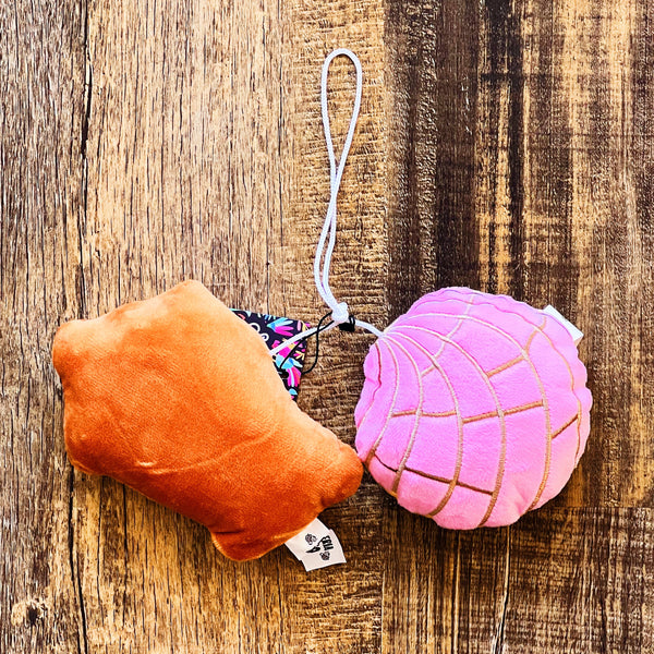 Pan Dulce Car Hanger / Pig / Strawberry Concha