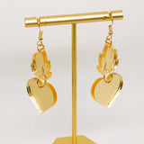 Mini Sacred Heart Earrings
